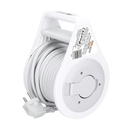 Prelungitor pe tambur, 3 prize, 10 m