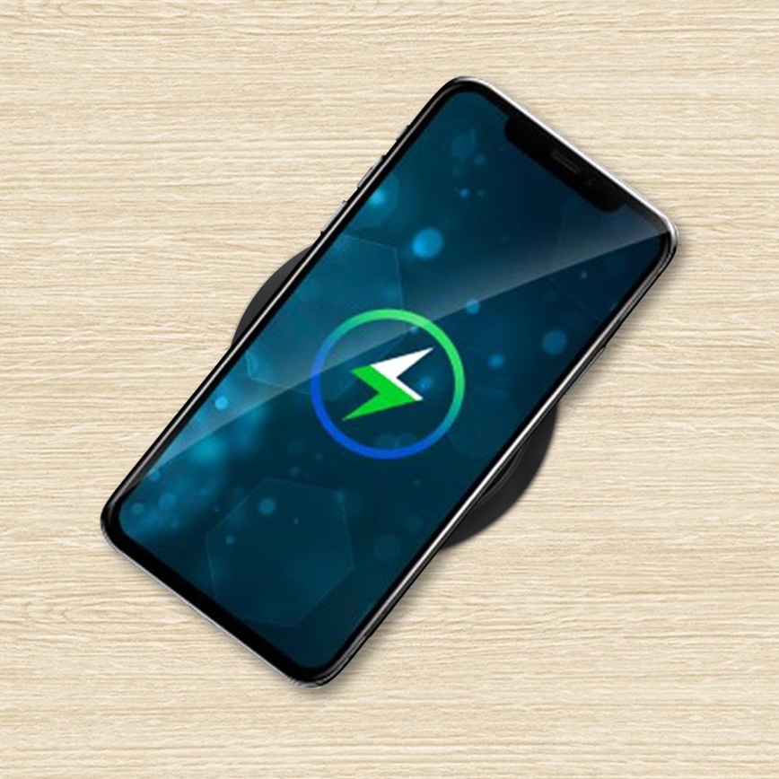 Coloană de prize pentru blat de masă cu încărcare wireless Qi 3x230V + 1xUSB-A + 1xUSB-C negru/argintiu