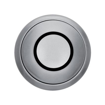 Coloană de prize pentru blat de masă cu încărcare wireless Qi 3x230V + 1xUSB-A + 1xUSB-C argintiu/negru