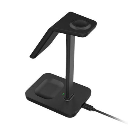 Încărcător wireless 3-în-1 pentru birou, 23 W