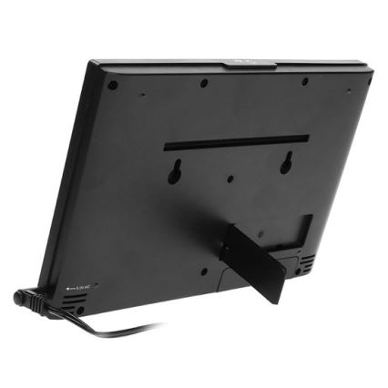 Stație meteo cu ecran color, 5V/2xAAA, negru