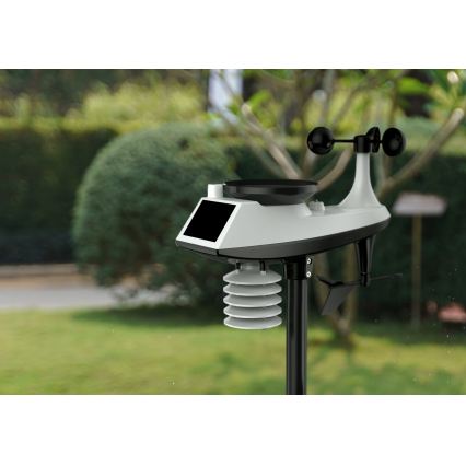 Stații meteo profesionale cu ecran LCD color 5V/2xAA + 3xAA + 2xAA Wi-Fi Tuya