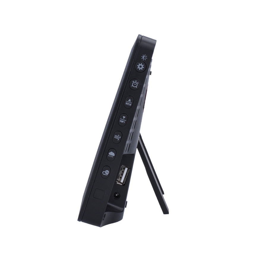 Stații meteo profesionale cu ecran LCD color 5V/2xAA + 3xAA + 2xAA Wi-Fi Tuya