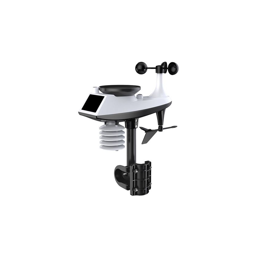 Stație meteo profesională cu ecran LCD 5V/2xAA + 3xAAA și Wi-Fi