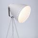 LED Lampadar 1xE27/8W/230V alb 145cm