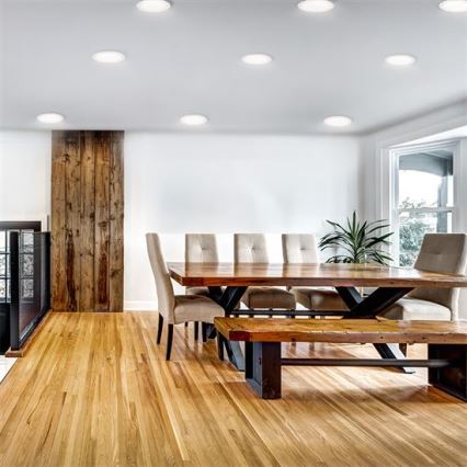 Plafonieră LED încastrată, 24W, 230V, 3000/4000/6000K, Ø 30 cm, albă