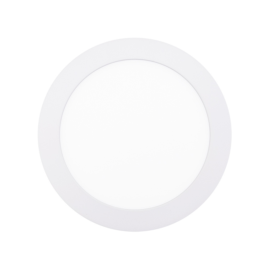 Plafonieră LED 12W, 230V, 3000/4000/6000K, diam. 17 cm, albă
