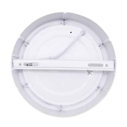 Plafonieră LED 12W, 230V, 3000/4000/6000K, diam. 17 cm, albă