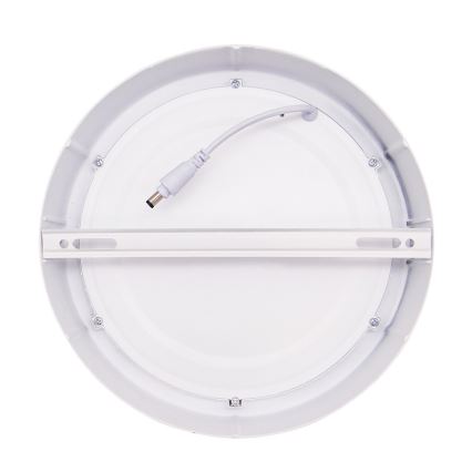 Plafonieră LED/18W/230V 3000/4000/6000K Ø 22,5 cm albă