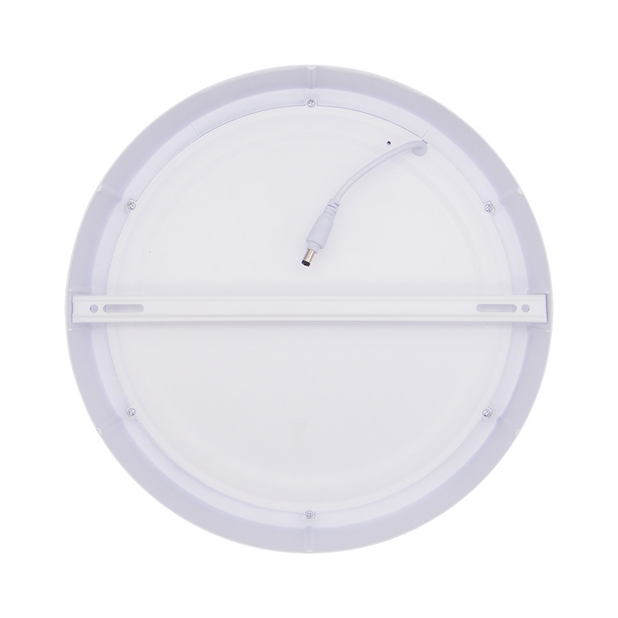Plafonieră LED/24W/230V 3000/4000/6000K Ø 30 cm alb