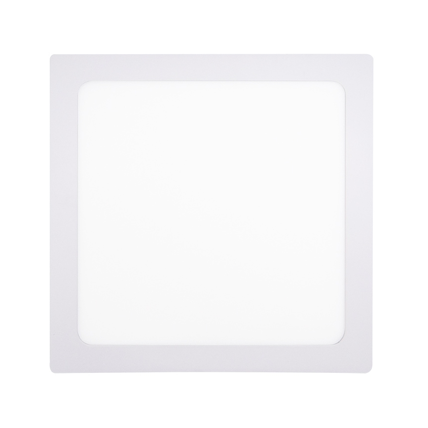 Plafonieră LED 24W, 230V, 3000/4000/6000 K, 30 x 30 cm, albă