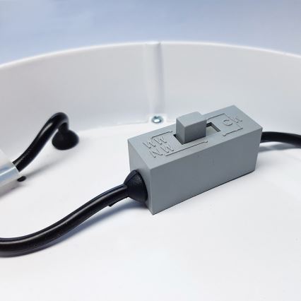 Plafonieră LED 24W, 230V, 3000/4000/6000 K, 30 x 30 cm, albă