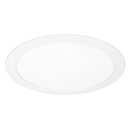 Panou LED aplicat/încastrat 2-în-1, 18 W, 230 V, 3000/4000/6000 K, Ø 22,5 cm, IP54, alb