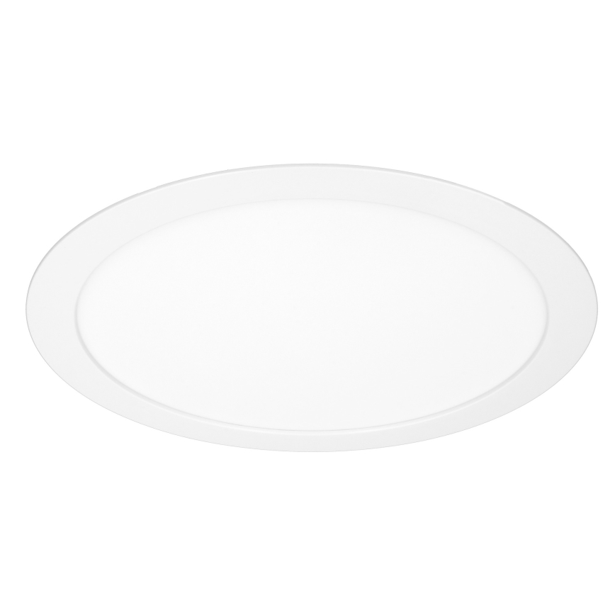 Panou LED aplicat/încastrat 2-în-1, 18 W, 230 V, 3000/4000/6000 K, Ø 22,5 cm, IP54, alb