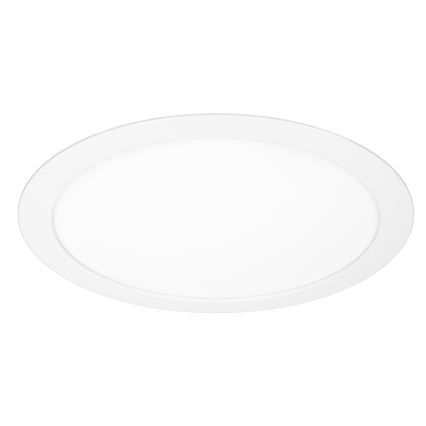 Panou LED 2-în-1 pentru montare aplicată/încastrată 24W/230V 3000/4000/6000K Ø 30 cm IP54 alb