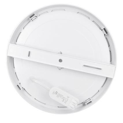 Panou LED 2-în-1 pentru montare aplicată/încastrată 24W/230V 3000/4000/6000K Ø 30 cm IP54 alb