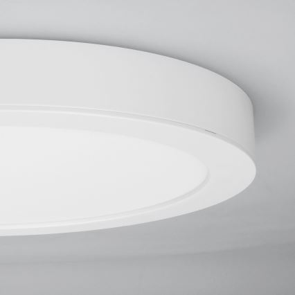 Panou LED 2-în-1 pentru montare aplicată/încastrată 24W/230V 3000/4000/6000K Ø 30 cm IP54 alb