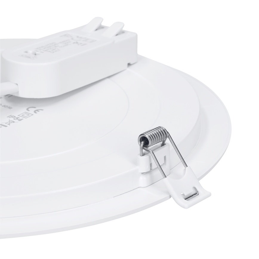 Panou LED 2-în-1 pentru montare aplicată/încastrată 24W/230V 3000/4000/6000K Ø 30 cm IP54 alb