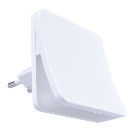 Lumină de orientare LED cu senzor de amurg pentru priză LED/0,5W/230V 3000K