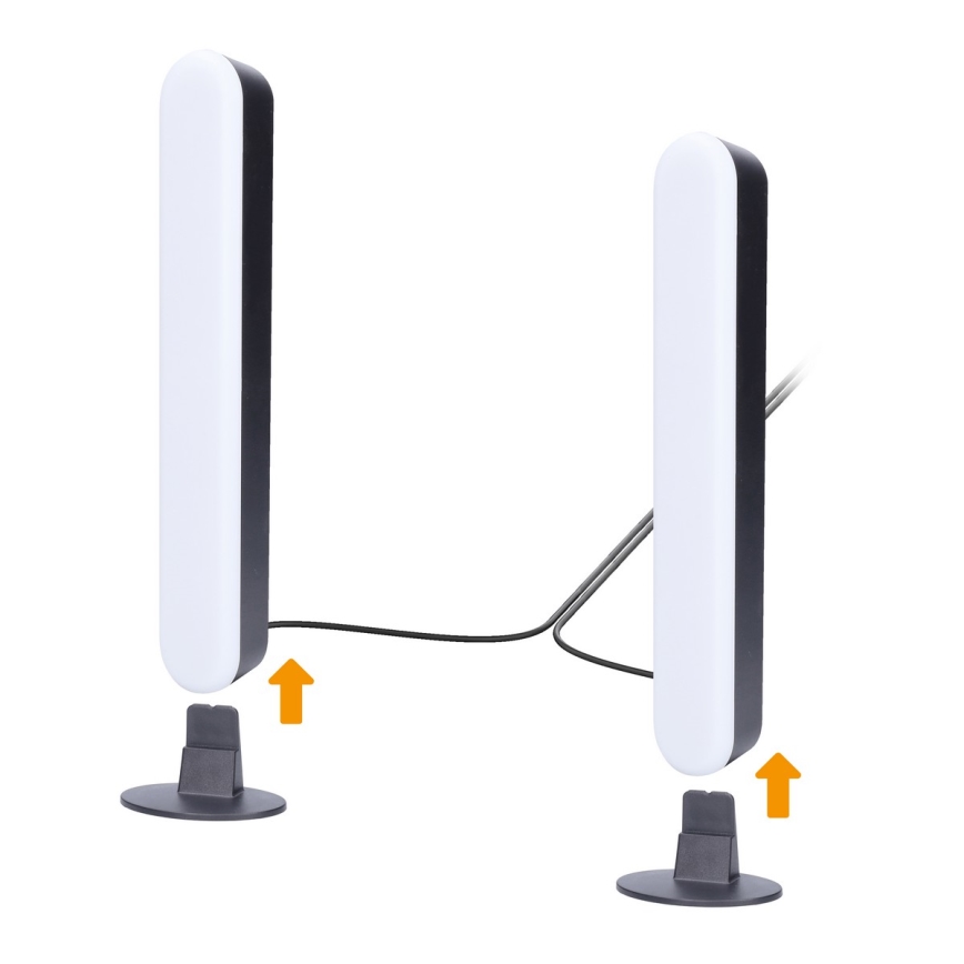 Iluminare LED RGB pentru gaming + telecomandă