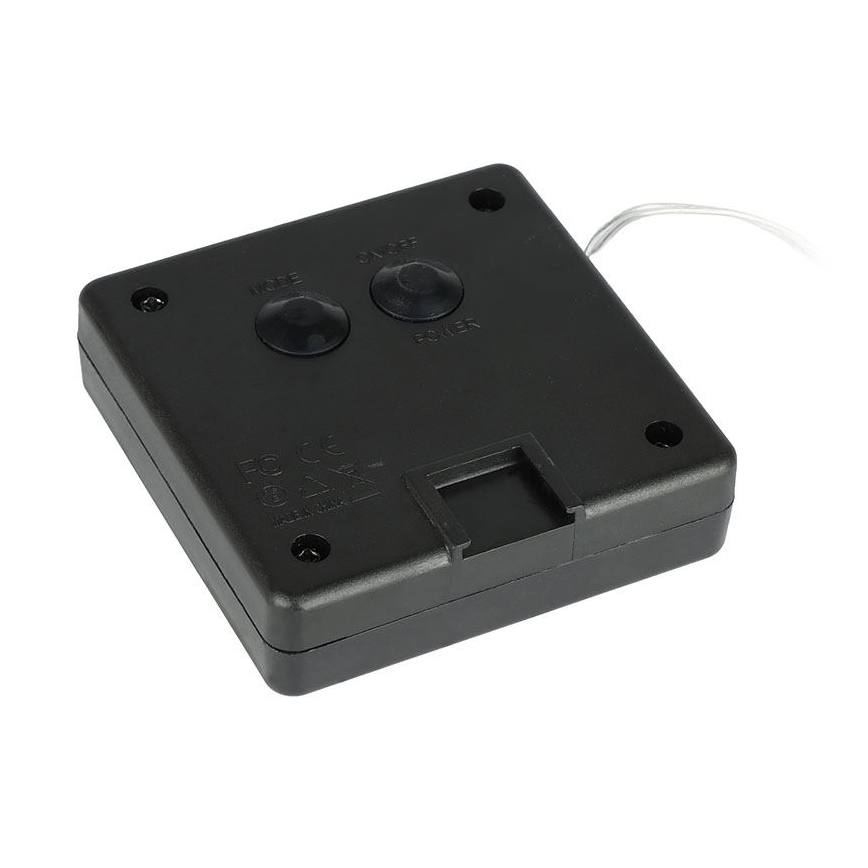 Ghirlandă decorativă solară cu LED, 3,7V, 800 mAh, 22 m