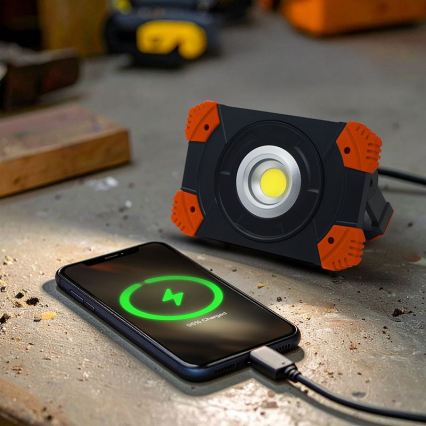 Reflector reîncărcabil cu LED/10W/3,7V 4400 mAh