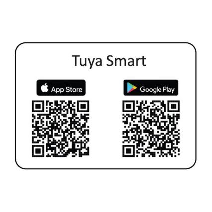 Banda LED RGB reglabilă pentru TV LED/6W/5V Wi-Fi Tuya + telecomandă 0,5m