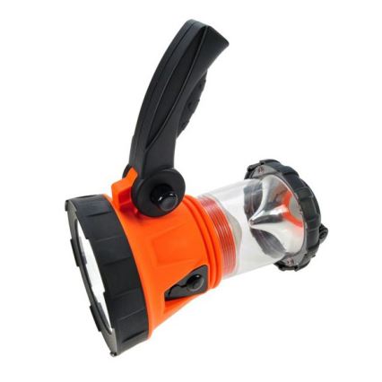 LED lanterna reincarcabila cu felinar 15xLED/3W/230V/12V/6V