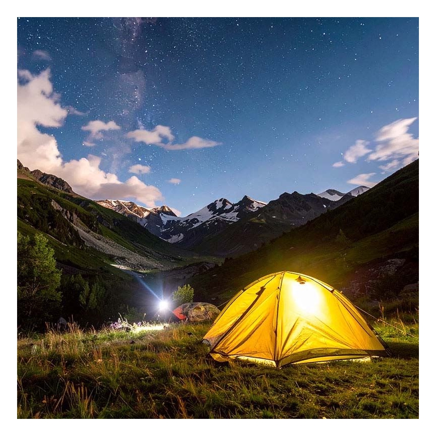 Lanternă LED reîncărcabilă, 3,7 V, 1200 mAh