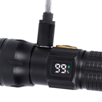 Lanternă LED reîncărcabilă, 3,7 V, 1200 mAh