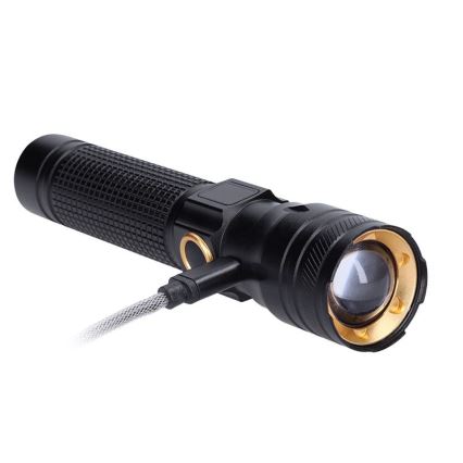 Lanternă LED reîncărcabilă, 3,7 V, 1200 mAh