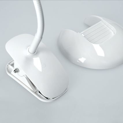 SL0033	LED lampa de masa dimmabila cu suport si clips LED/5W/230V