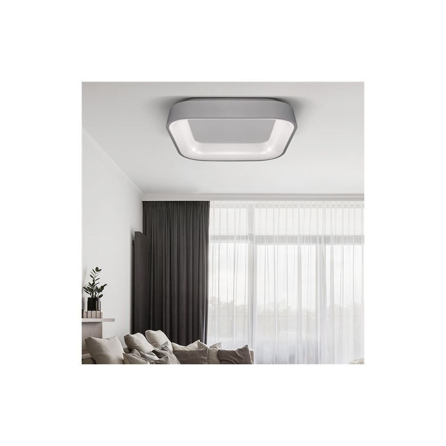 Plafonier LED dimabil TREVISO LED/48W/230V cu telecomandă