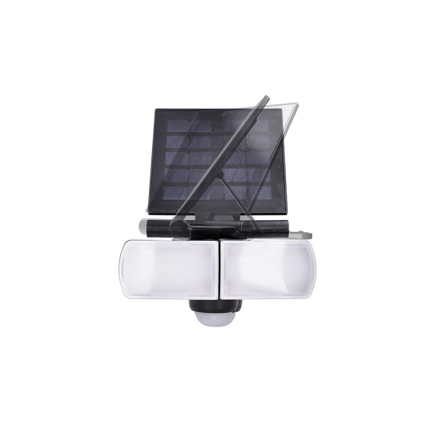 Proiector solar LED cu senzor, 2000mAh, LED/8W/3,7V, IP44