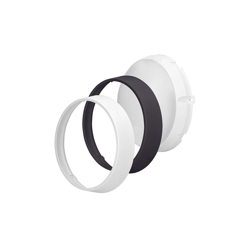 Aplică LED de exterior 2-în-1, 20 W, 230 V, 3000/4000/6500 K, IP65, diametru 22 cm