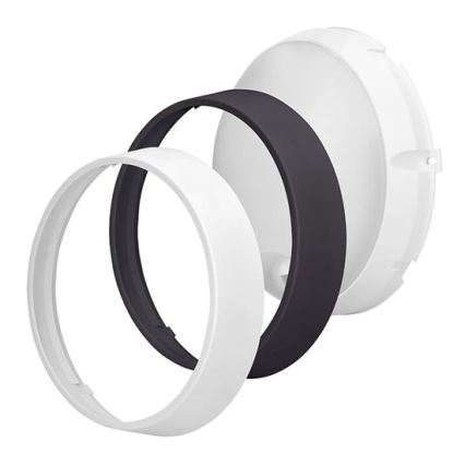 Aplică LED de exterior pentru perete, cu senzor 2-în-1, 20W, 230V, 3000/4000/6500K, IP65, Ø 22 cm