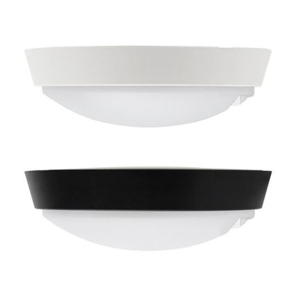 Aplică LED de exterior pentru perete, cu senzor 2-în-1, 20W, 230V, 3000/4000/6500K, IP65, Ø 22 cm