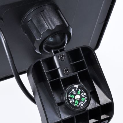 Proiector solar LED cu senzor de mișcare LED/11W/3,7V 4400mAh 3000K/4000K/6500K IP54