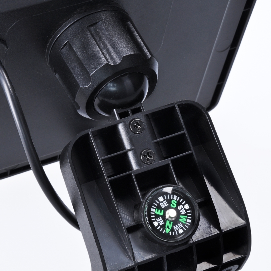 Proiector solar LED cu senzor de mișcare LED/11W/3,7V 4400mAh 3000K/4000K/6500K IP54