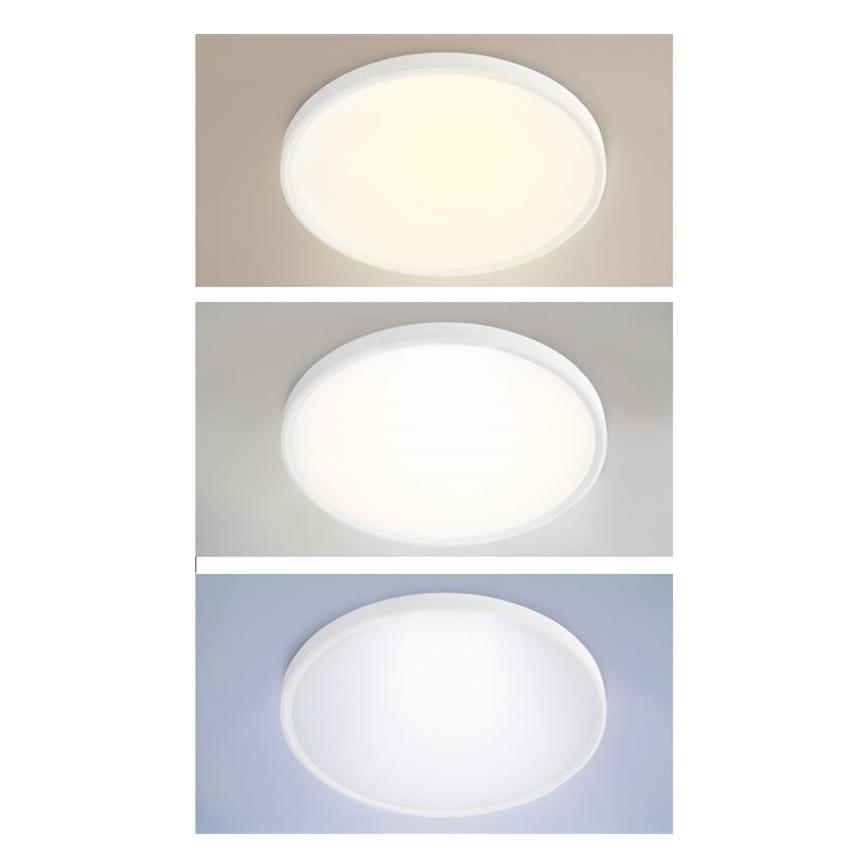 Corp de iluminat LED reglabil pentru tavan, montaj aparent sau suspendat, LED/40W/230V 3000-6500K + telecomandă