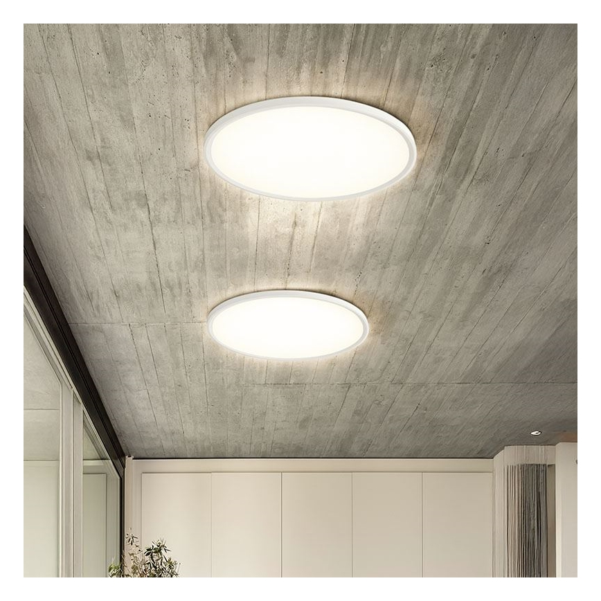 Lampă LED reglabilă pentru tavan, montaj aplicat sau suspendat, LED/50W/230V 3000-6500K + telecomandă
