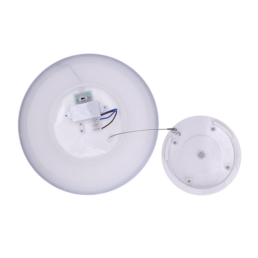 Plafonieră LED pentru baie ACATE, 24W, 230V, 3000/4000/6000K, diametru 29,3 cm, IP54