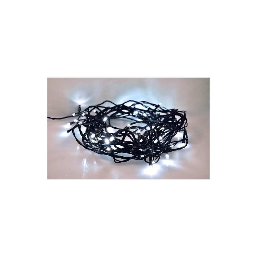 LED Lanț de crăciun exterior 100xLED/230V 10m IP44 alb rece