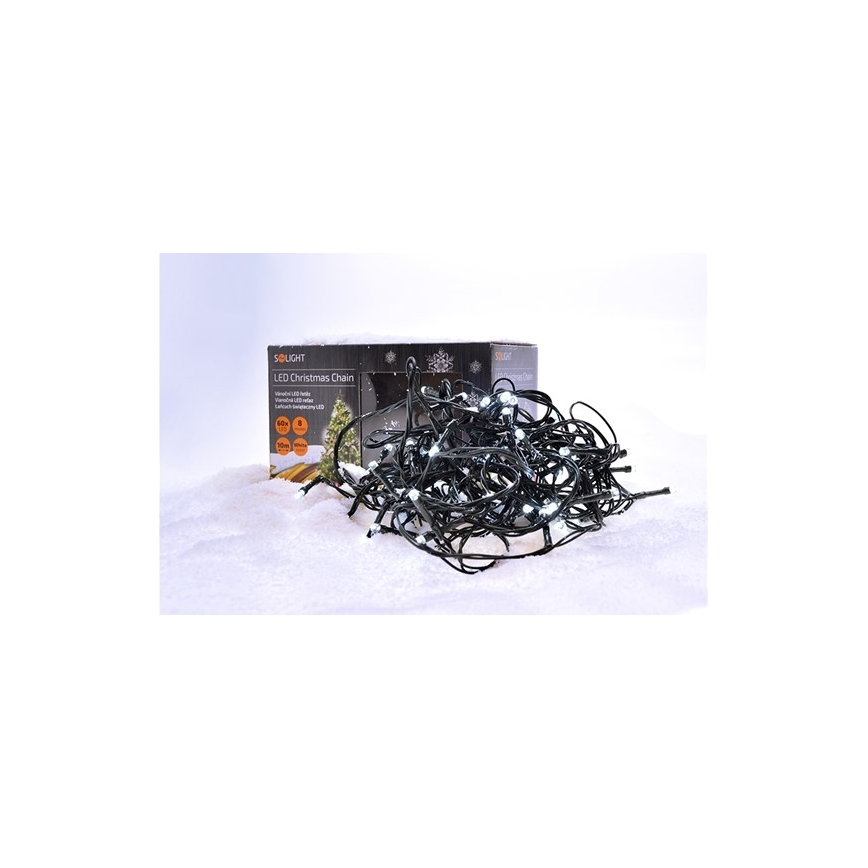 LED Lanț de crăciun exterior 100xLED/230V 10m IP44 alb rece