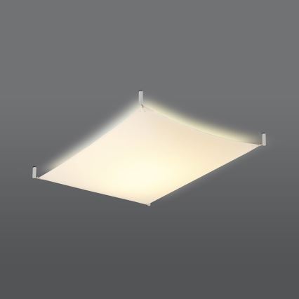 Plafonieră LED LUNA 2xG13/8,5W/230V 80x105 cm albă