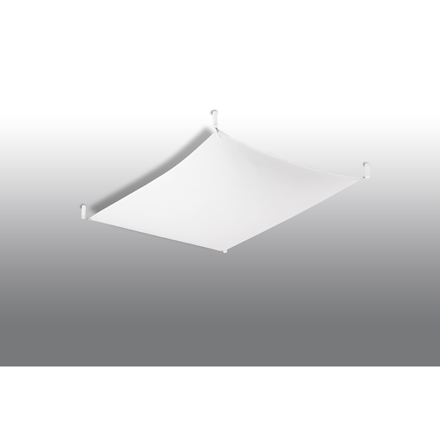 Plafonieră LED LUNA 2xG13/8,5W/230V 80x105 cm albă