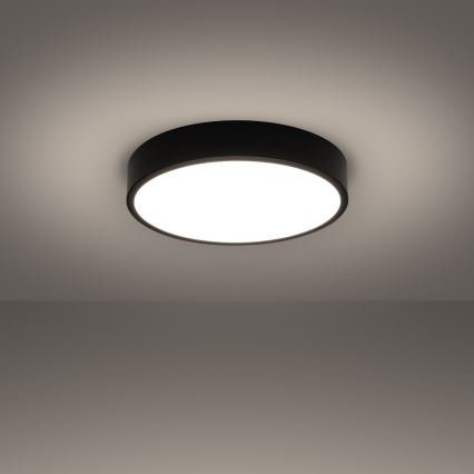 Plafonieră ONYX LED, 32W/230V, Ø 40 cm, neagră