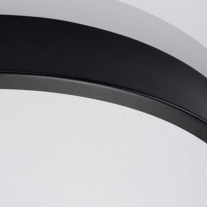 Plafonieră ONYX LED, 32W/230V, Ø 40 cm, neagră