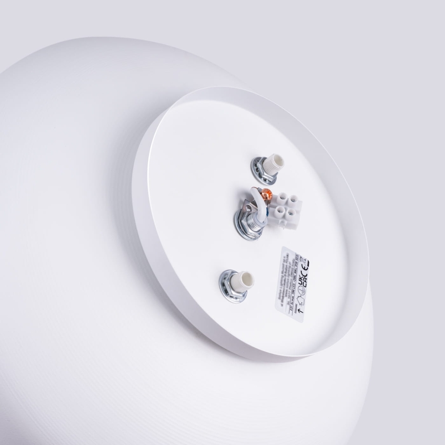 Plafonieră OMIQ 4xE27/15W/230V Ø 30 cm albă