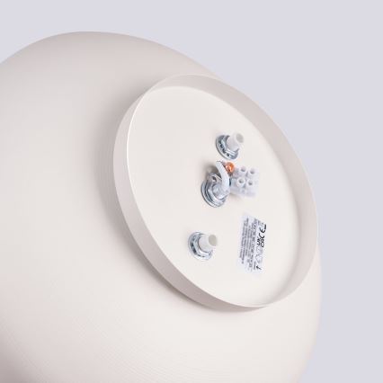 Plafonieră OMIQ 4xE27/15W/230V Ø 30 cm crem